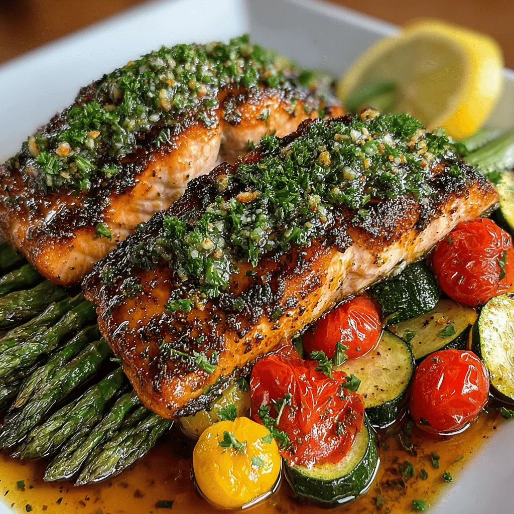 Exploring new and exciting flavors in your kitchen can elevate your meals while providing nutritional benefits. One such delightful dish is Zesty Herb Lemon Butter Salmon & Veggies. This recipe combines the rich, buttery taste of salmon with a vibrant array of seasonal vegetables, all infused with a zesty lemon butter sauce that brings everything together in perfect harmony. Ideal for a weeknight dinner or a cozy gathering, this dish is not only easy to prepare but also bursting with flavor and nutrients.
