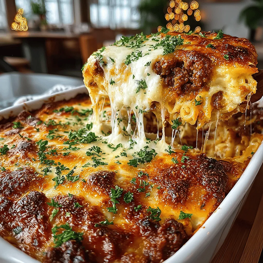 The aroma of baked ziti wafting through your home is an invitation for comfort and satisfaction. This Cheesy Delight Baked Ziti recipe combines hearty pasta, rich meat sauce, and a decadent blend of cheeses, making it the perfect dish for family gatherings, potlucks, or a cozy dinner at home. The dish is not only a crowd-pleaser but also a versatile option that can be customized to suit various tastes and dietary preferences. Whether you're a cheese lover, a meat enthusiast, or a fan of fresh vegetables, baked ziti can be tailored to your liking. In this article, we will guide you through the ingredients, step-by-step instructions, and some insightful details about this beloved Italian-American classic.