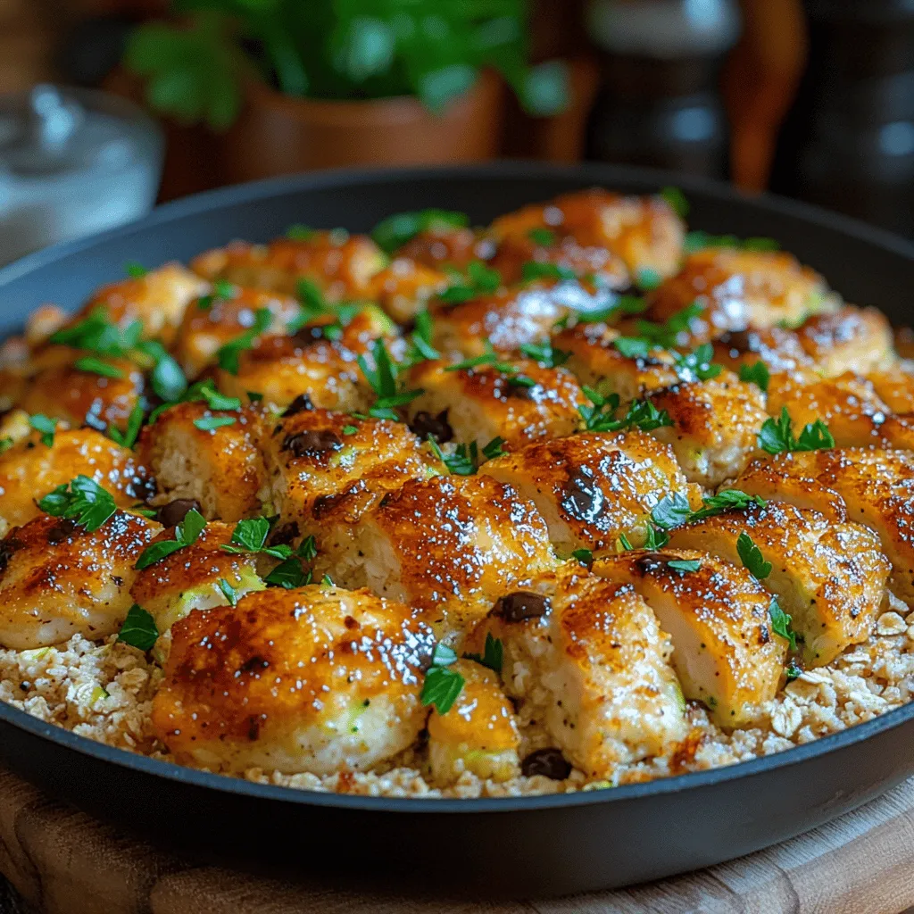 At the core of the Zucchini Delight Chicken Skillet is chicken, a staple in many diets worldwide. Chicken is an excellent source of lean protein, which is essential for muscle growth and repair, making it an ideal choice for health-conscious individuals. It is low in fat and packed with nutrients, including B vitamins, which play a vital role in energy production and overall metabolic health. Furthermore, chicken is incredibly versatile and absorbs flavors well, making it the perfect canvas for this dish.