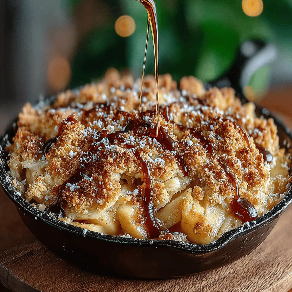 The apple crisp has a storied history in American cuisine, tracing its roots back to the mid-19th century when baking fruits became popular across the United States. As families began to settle in various regions, they brought with them diverse culinary influences, leading to the development of recipes that celebrated local produce. The apple, abundant and versatile, became a star ingredient in many desserts, and the crisp was born out of necessity and creativity.