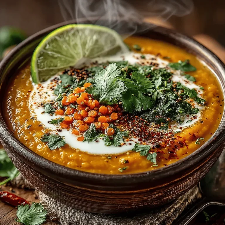 As the leaves turn golden and the air becomes crisp, there’s nothing quite as comforting as a warm bowl of soup. One such dish that perfectly encapsulates the essence of fall is the Spiced Pumpkin & Lentil Soup. This vibrant and hearty soup not only provides warmth on a chilly day but also captures the flavors of the season with its aromatic spices and wholesome ingredients.