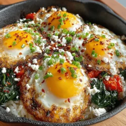 In the ever-evolving culinary landscape, breakfast has long been recognized as the most important meal of the day. Among the plethora of options available, few dishes can rival the delightful combination of eggs and feta cheese. This dynamic duo serves as the foundation for the Feta Fried Eggs Remix with a Zesty Twist, a recipe that elevates traditional breakfast fare into a vibrant and flavorful experience. The creamy richness of feta cheese melds beautifully with the freshness of vegetables and a hint of spice, creating a dish that is not only nutritious but also bursting with flavor.