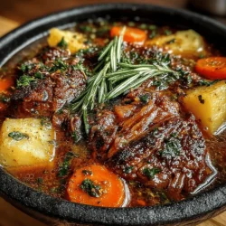 In the realm of hearty meals, few dishes evoke the warmth and coziness of a classic beef stew. This Cozy Comfort Slow Cooker Beef Stew recipe is designed for those who crave rich flavors and tender meat after a long day. As the weather cools down and the days grow shorter, there’s nothing quite like coming home to the tantalizing aroma of a simmering stew, promising comfort in every bite. The slow cooker transforms simple ingredients into a comforting bowl of deliciousness, perfect for family gatherings or a quiet night in.
