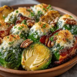 Preheating your oven is an essential step in achieving even cooking and ensuring that your Crispy Maple Bacon Brussels Sprouts Bake turns out perfectly every time. Preheating allows the ingredients to start cooking immediately when they enter the oven, promoting better caramelization and a delightful texture. Set your oven to 400°F (200°C) and let it heat up for at least 15-20 minutes before placing your dish inside. This simple step can dramatically enhance the overall quality of your bake.
