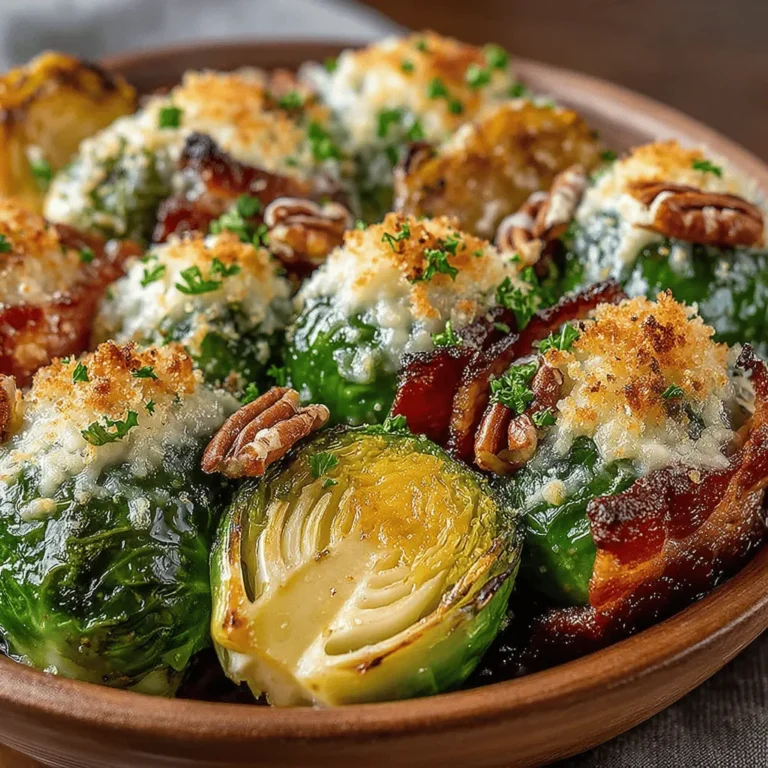 Preheating your oven is an essential step in achieving even cooking and ensuring that your Crispy Maple Bacon Brussels Sprouts Bake turns out perfectly every time. Preheating allows the ingredients to start cooking immediately when they enter the oven, promoting better caramelization and a delightful texture. Set your oven to 400°F (200°C) and let it heat up for at least 15-20 minutes before placing your dish inside. This simple step can dramatically enhance the overall quality of your bake.