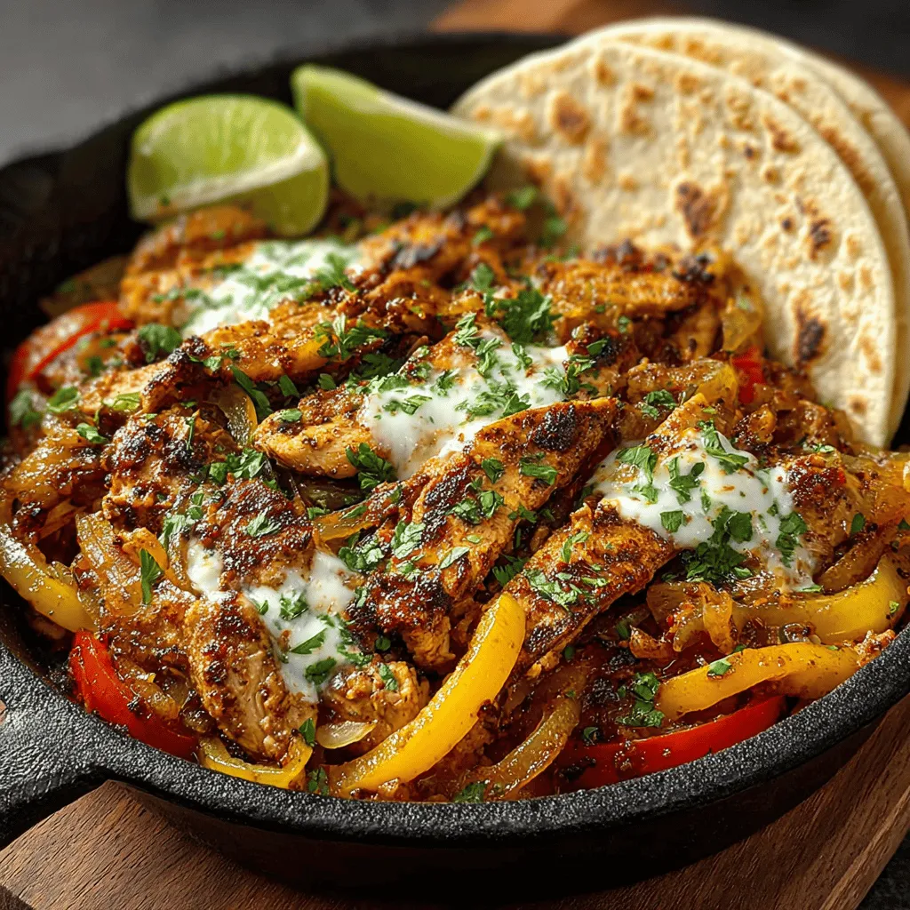 To achieve the best flavor in your Sizzling Skillet Chicken Fajitas, marinating the chicken is essential. The ideal marinade time is at least 30 minutes, but for optimal flavor, aim for 2 to 4 hours. If time permits, marinating overnight will deepen the flavors even further.