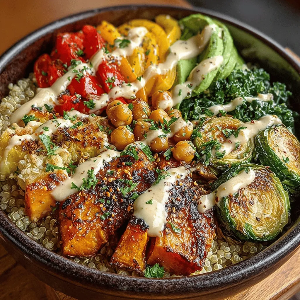 In recent years, the popularity of plant-based meals has surged, leading many to explore vibrant and health-conscious recipes that celebrate seasonal produce and wholesome grains. One such dish that encapsulates this culinary trend is the Harvest Veggie Quinoa Power Bowl. This colorful and nutrient-dense bowl not only satisfies the palate but also fuels the body with a wealth of vitamins, minerals, and antioxidants. Embracing the essence of fall, this recipe showcases a medley of seasonal vegetables, making it an ideal choice for anyone looking to incorporate more nutritious foods into their diet.