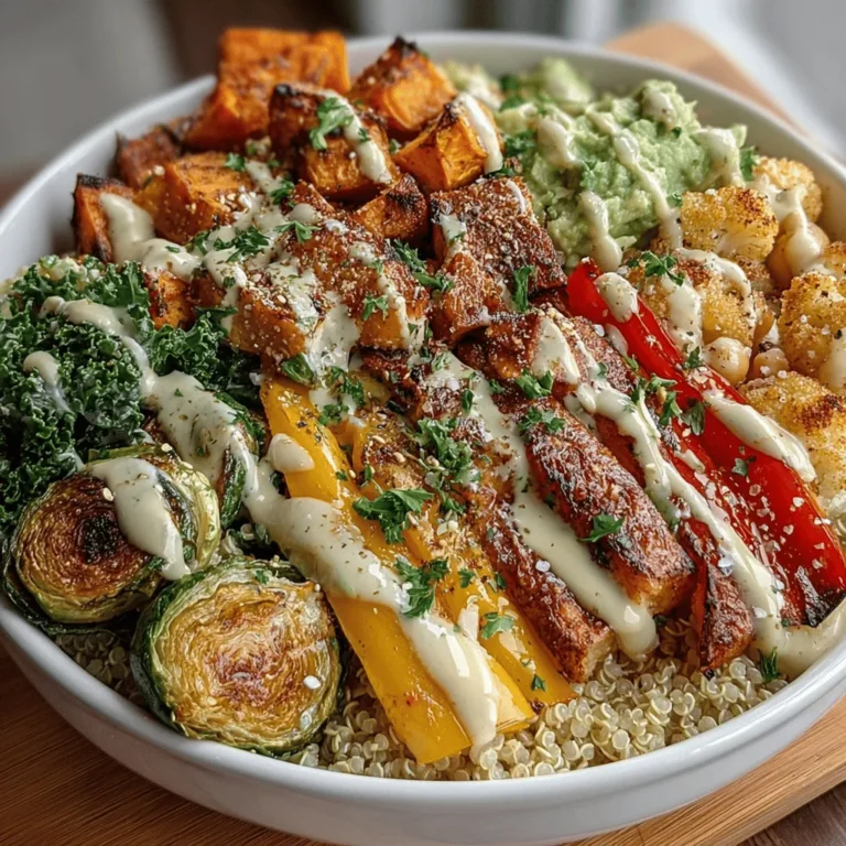 In recent years, the popularity of plant-based meals has surged, leading many to explore vibrant and health-conscious recipes that celebrate seasonal produce and wholesome grains. One such dish that encapsulates this culinary trend is the Harvest Veggie Quinoa Power Bowl. This colorful and nutrient-dense bowl not only satisfies the palate but also fuels the body with a wealth of vitamins, minerals, and antioxidants. Embracing the essence of fall, this recipe showcases a medley of seasonal vegetables, making it an ideal choice for anyone looking to incorporate more nutritious foods into their diet.