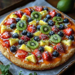 To create the perfect Tropical Delight Fruit Pizza, it's essential to understand the key ingredients that contribute to its taste and texture. Let's take a closer look at each component that makes this dessert an irresistible choice.