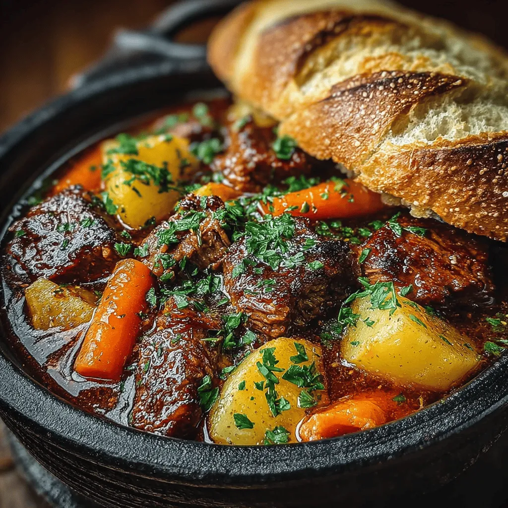 In the world of comfort food, few dishes can compete with a warm bowl of beef stew. The Slow Cooker Honey Garlic Beef Stew stands out as a perfect blend of tender beef, vibrant vegetables, and a sweet-savory sauce that simmers to perfection in your slow cooker. This recipe not only offers a hearty meal but also the convenience of minimal prep time and the luxury of coming home to a delicious aroma after a long day.