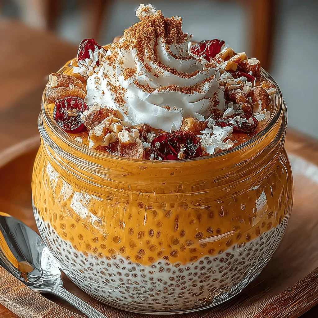 To fully appreciate the magic of this Pumpkin Spice Overnight Chia Pudding, it’s essential to delve deeper into the benefits of its key ingredients. Chia seeds are small but mighty, offering a wide array of health benefits. They are particularly high in fiber, with about 11 grams per ounce. This fiber not only aids in digestion but also helps regulate blood sugar levels, making chia seeds an excellent choice for those looking to manage their weight or improve their overall health.