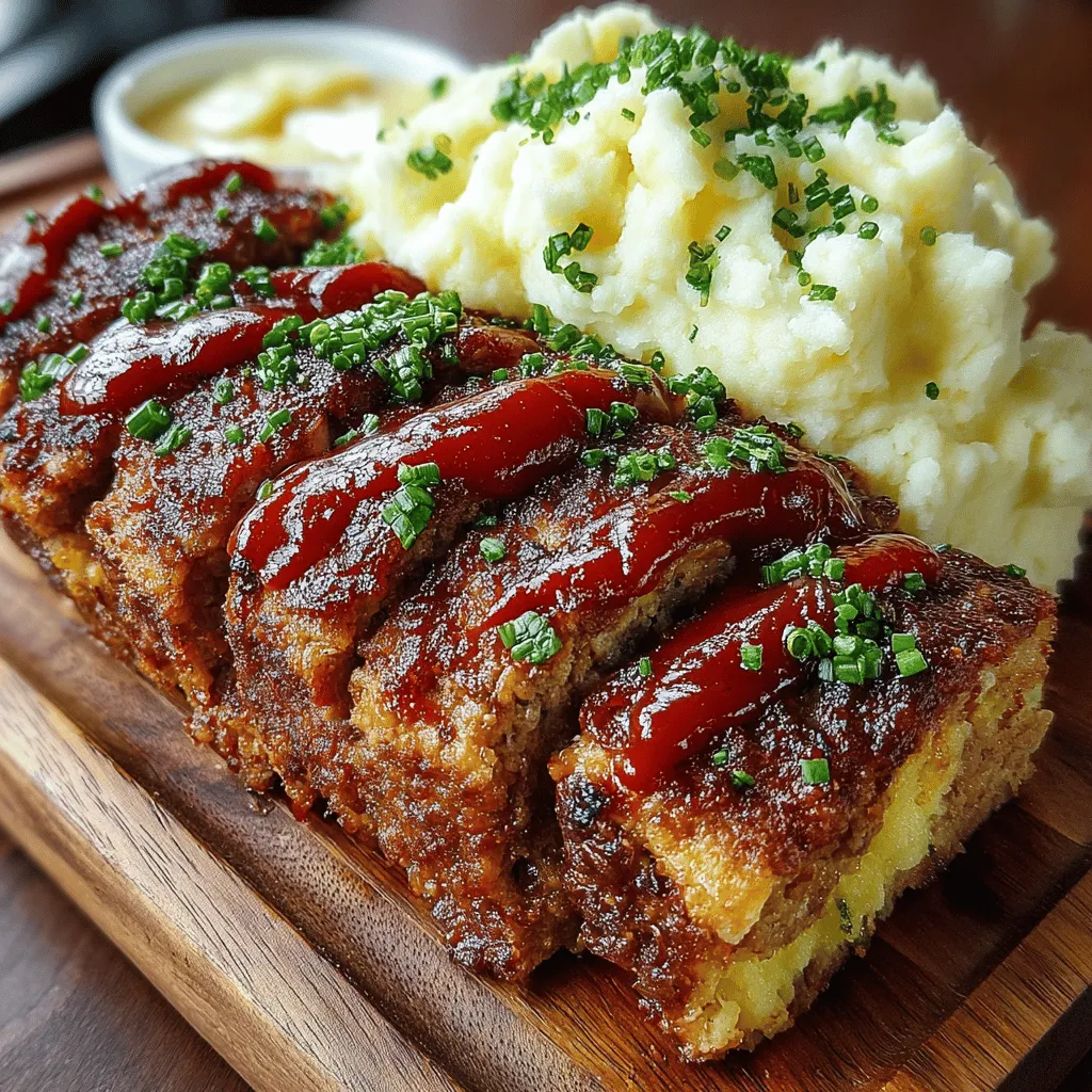 When it comes to comfort food, few dishes evoke the warmth and nostalgia of a home-cooked meal quite like meatloaf. This Savory Meatloaf Delight, paired with rich and creamy buttery mash, is not just a recipe; it’s a heartfelt tribute to family traditions and the nourishing meals that bring us together. Whether served on a chilly evening or enjoyed during a Sunday family gathering, this dish embodies the essence of home cooking—simple, satisfying, and steeped in love.