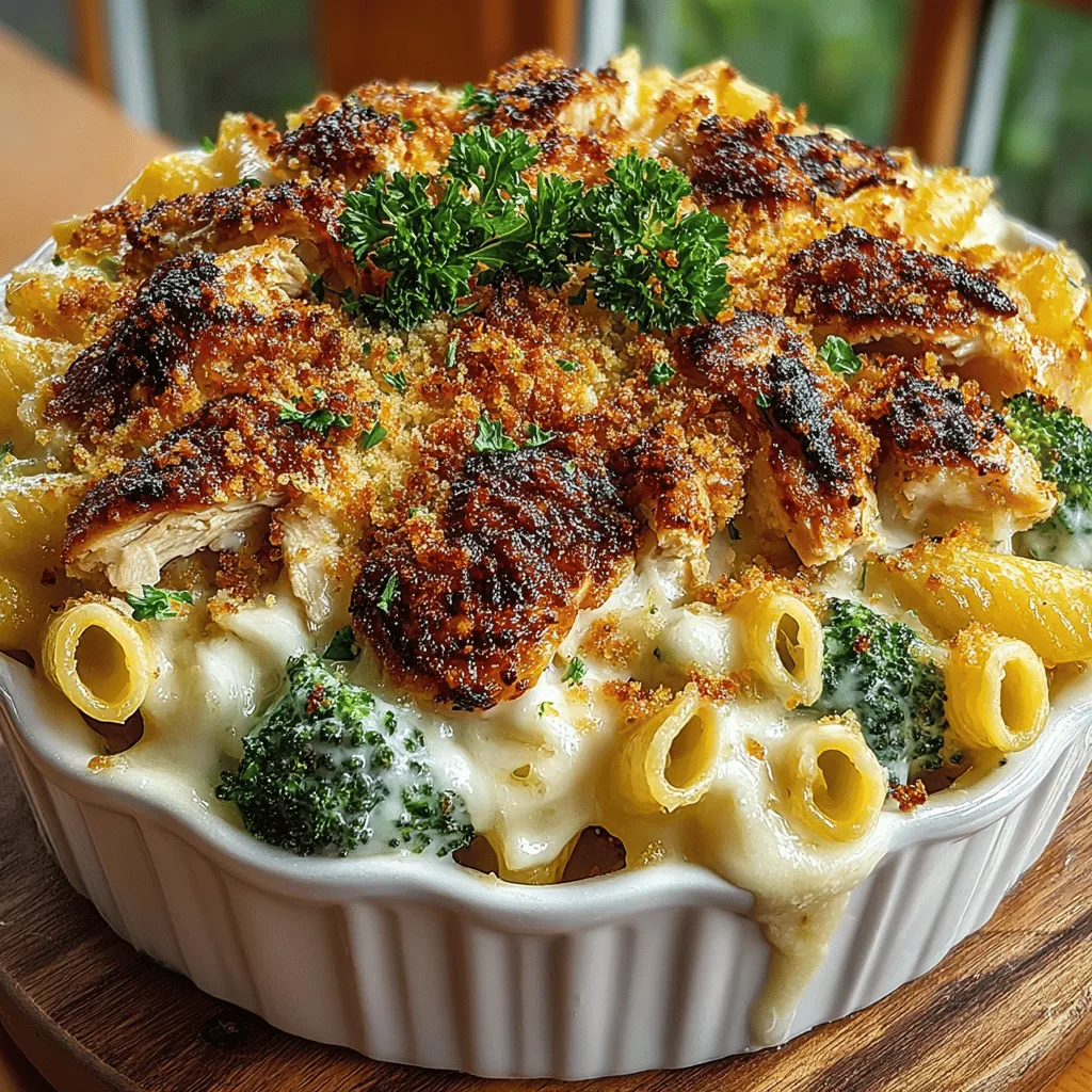 Pasta bakes are a quintessential comfort food, celebrated for their heartwarming flavors and the ability to feed a crowd with ease. Among the myriad of pasta bake options, the Creamy Cheesy Chicken Alfredo Pasta Bake stands out as a sumptuous choice that combines the richness of creamy sauces with the delightful textures of baked pasta. This dish is not only a feast for the palate but also a visual treat, making it an ideal centerpiece for family gatherings or a cozy weeknight dinner. Whether you are looking to impress guests or simply want to enjoy a comforting meal at home, this pasta bake promises to deliver satisfaction in every bite.