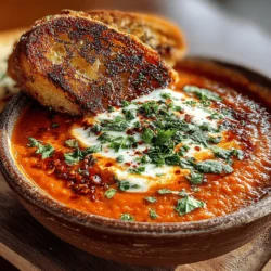 Creamy Tomato Basil Bliss: A Comforting Delight