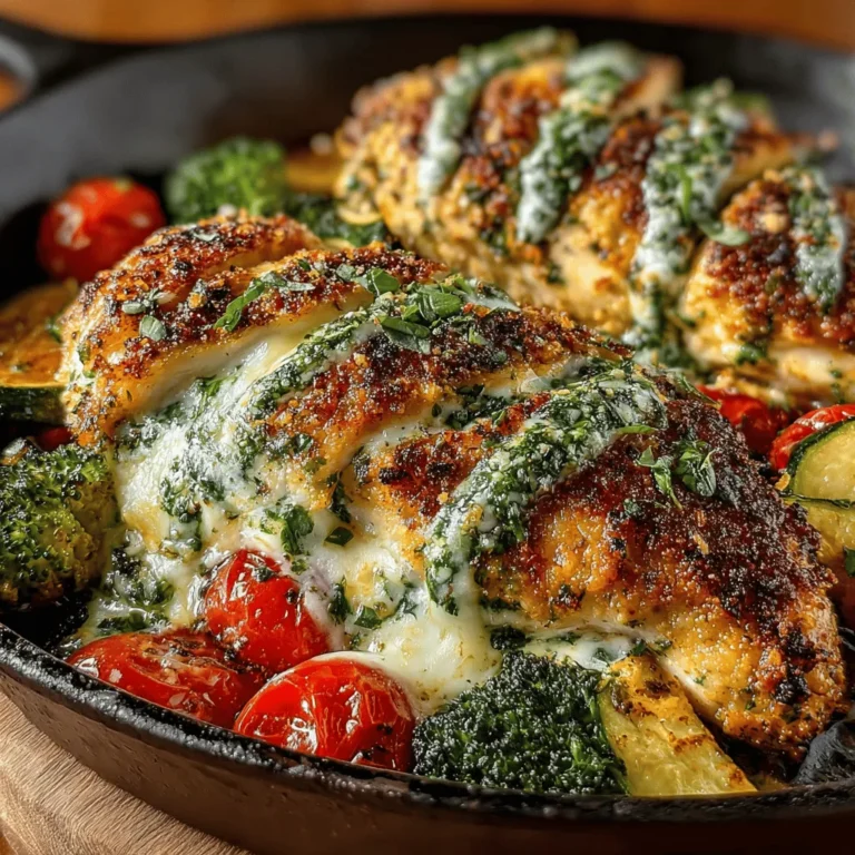 In today's fast-paced world, finding a meal that strikes the perfect balance between convenience and flavor can be a challenge. Enter the Cheesy Veggie Delight: One-Pan Chicken Bake—a dish that not only tantalizes your taste buds but also simplifies your cooking experience. This recipe is designed for those who appreciate a hearty meal without the hassle of multiple pots and pans. With its melty cheese, vibrant vegetables, and tender chicken, this one-pan wonder is destined to become a staple in your kitchen.