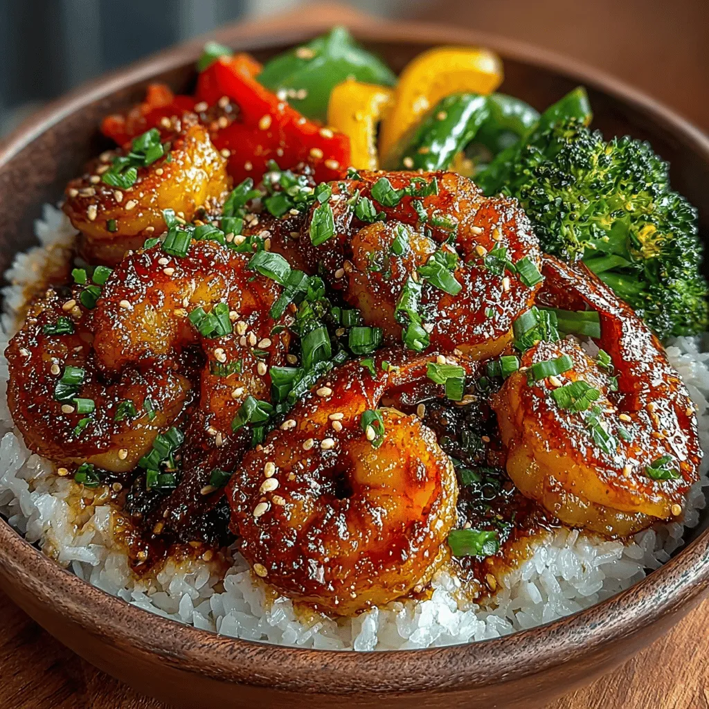 In today’s fast-paced world, finding meals that are both quick to prepare and satisfying can be a challenge. Enter the Quick Teriyaki Shrimp and Veggie Rice Bowls—an ideal solution for busy weekdays or relaxed weekends. This recipe combines succulent shrimp with a vibrant medley of vegetables, all coated in a rich and flavorful teriyaki sauce, making it not only delicious but also visually appealing.