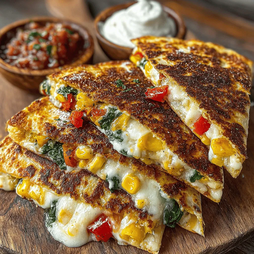 Are you looking for a delicious and nutritious meal that can please the entire family? Look no further than Cheesy Veggie Fiesta Quesadillas. This delightful dish brings together the vibrant flavors of fresh vegetables and the comforting creaminess of melted cheese, making it a perfect choice for lunch, dinner, or even a satisfying snack. What sets these quesadillas apart is not just their incredible taste but also their adaptability to various dietary preferences, appealing to health-conscious individuals and families seeking quick and wholesome meal options.