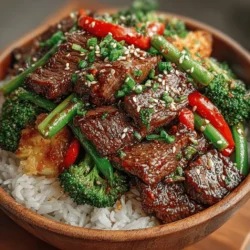 Sizzling Beef & Veggie Delight: Cooking Process, Serving Suggestions, and Conclusion