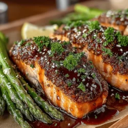 Sweet Harmony: One-Pan Honey Garlic Salmon & Asparagus