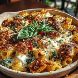 Cheesy Spinach Delight Baked Ziti: Perfecting Your Culinary Creation
