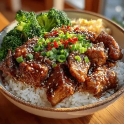 Sweet & Savory Teriyaki Chicken & Broccoli Bowls
