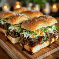 BBQ pulled beef sandwiches are a culinary delight that have captured the hearts (and taste buds) of food lovers across the nation. Perfectly suited for gatherings, family dinners, and game day feasts, these sandwiches are a staple in American cuisine. The combination of tender, flavorful beef piled high on a soft bun, topped with savory sauces and crunchy accompaniments, makes for an irresistible meal that is sure to impress your guests.
