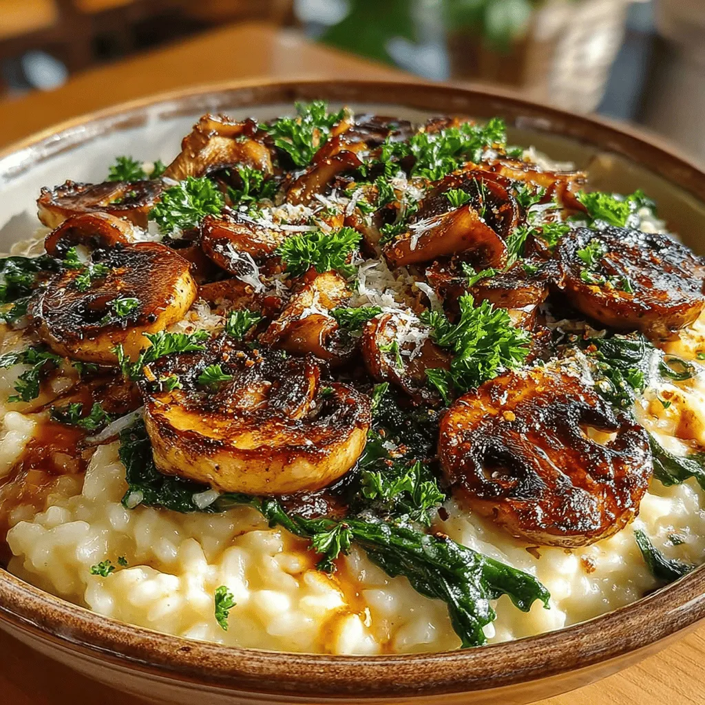When it comes to comfort food that is both rich in flavor and satisfying in texture, creamy mushroom and spinach risotto stands out as a true favorite. This dish combines the earthy essence of mushrooms with the vibrant greens of spinach, creating a delightful harmony that engages the palate. The creamy consistency, achieved through the careful cooking of Arborio rice, makes it a beloved choice for dinner tables all around the world. Not only does this risotto serve as a hearty main course, but it also elegantly complements grilled meats or fish as a side dish, showcasing its versatility.