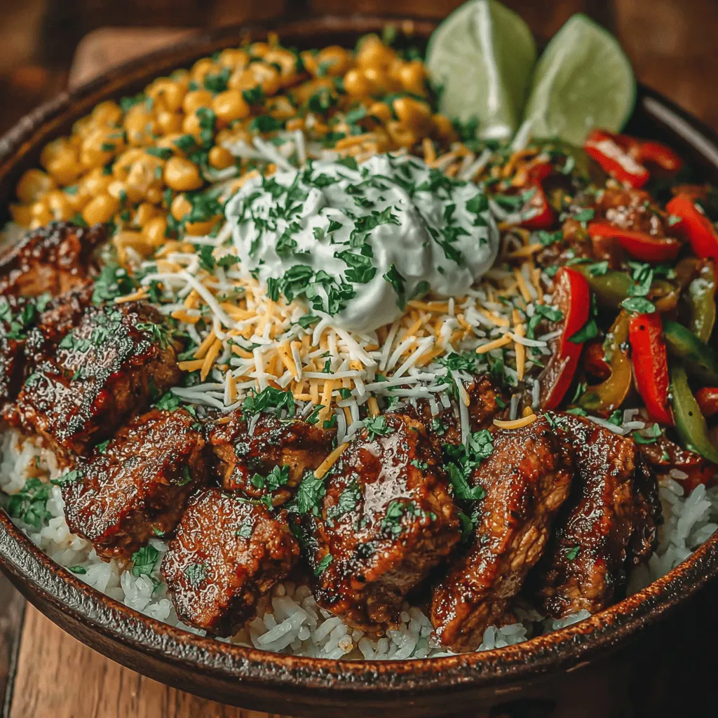 In the realm of quick and satisfying meals, Spicy Chicken Fajita Rice Bowls emerge as a vibrant, flavor-packed option that appeals to both the palate and the eye. This dish is not only a feast for the senses but also a practical choice for busy weeknights or a delightful weekend dinner with family and friends. With juicy marinated chicken, an array of colorful vegetables, and a hearty base of rice, Spicy Chicken Fajita Rice Bowls are both delicious and nutritious. Each bowl is a well-rounded meal that provides an excellent balance of protein, fiber, and essential nutrients, making it a favorite among health-conscious individuals and culinary enthusiasts alike.